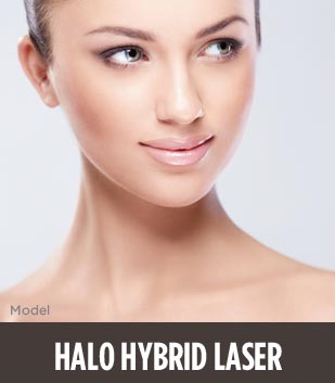 Halo hybrid laser